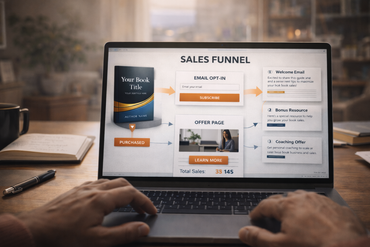 Sales funnel dashboard